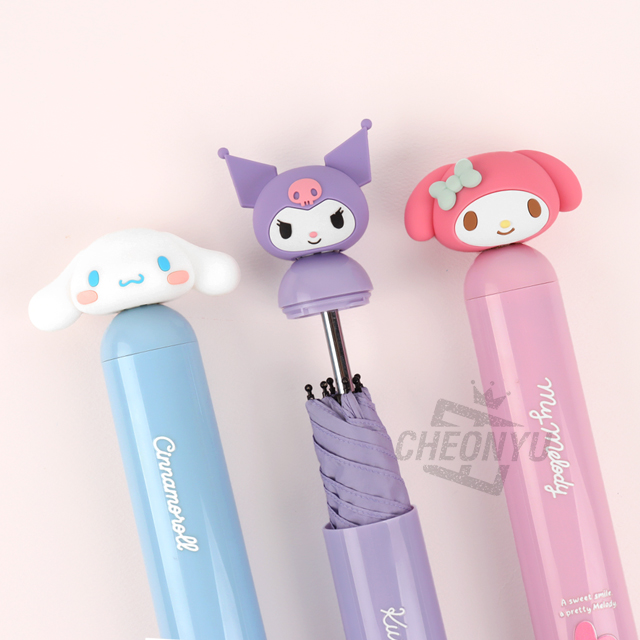 Sanrio Hard Case Compact Umbrella, 50cm