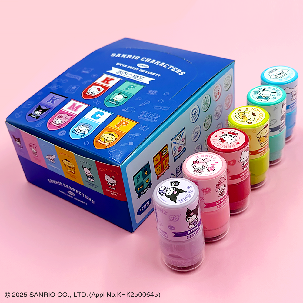Sanrio  Characters  Praise Stamp (1set of 12) 