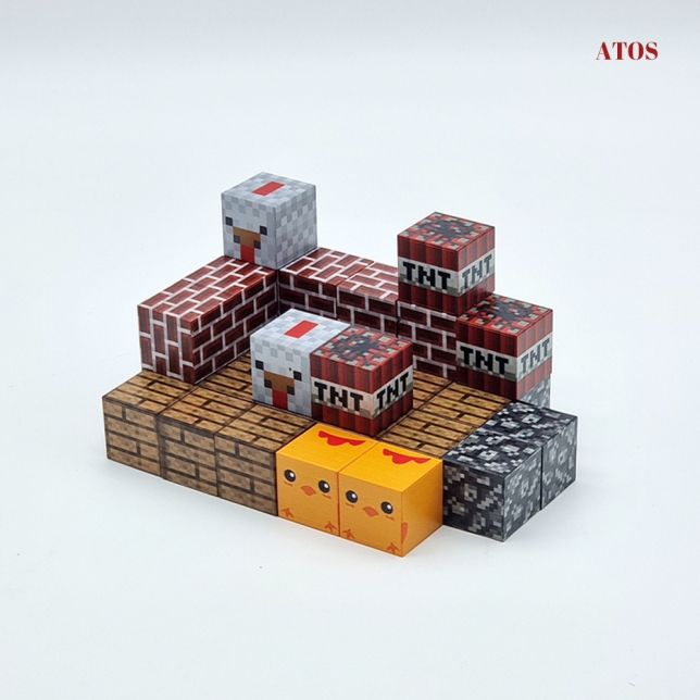 마그마그 자석 블럭쌓기 9PCS 낱개 (랜덤발송)