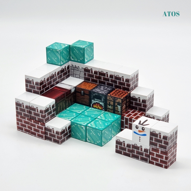 마그마그 자석 블럭쌓기 30PCS 낱개 (랜덤발송)