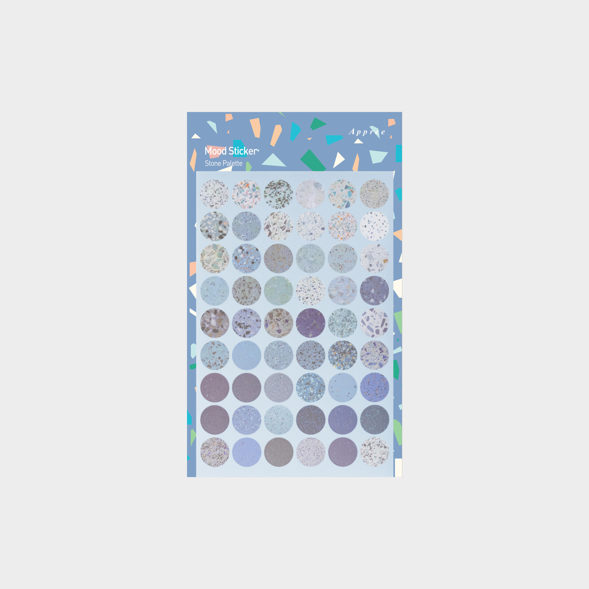 Mood Sticker - Stone Palette