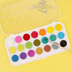 Solid water colors 21colors set