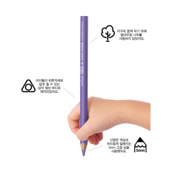 DEOJON KIDS Jumbo Pastel Colored Pencil 12Colors