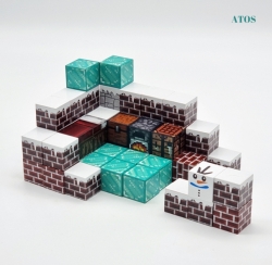 .MagMag Magnetic Block Stacking 30PCS, Single, Random