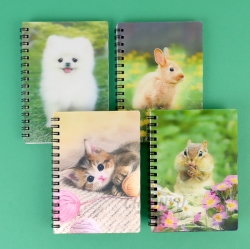fantastical 3D lenticular notebook