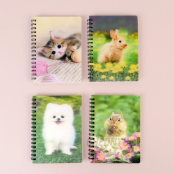 fantastical 3D lenticular notebook