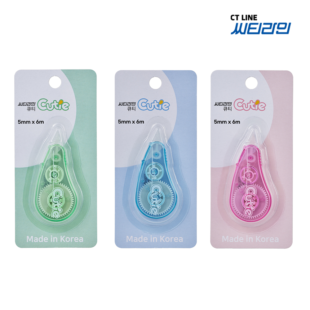 씨티라인 큐티 수정테이프 블리스터 타입 (24개 1세트)