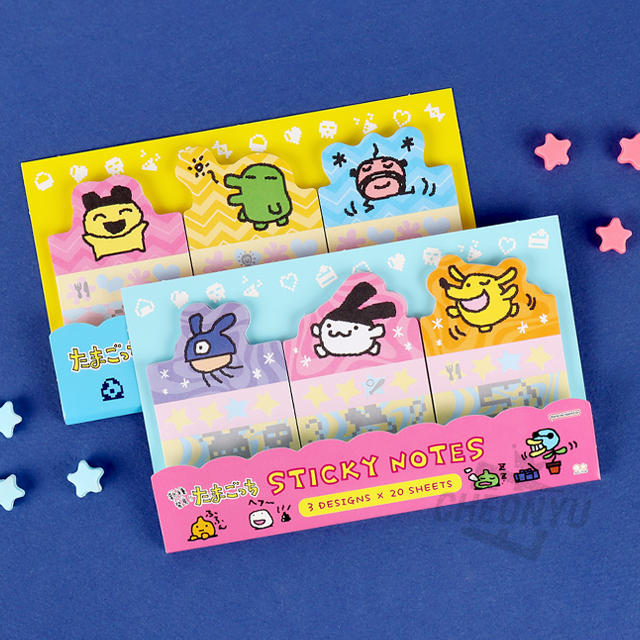 Tamagotchi Die-cut Sticky Notes