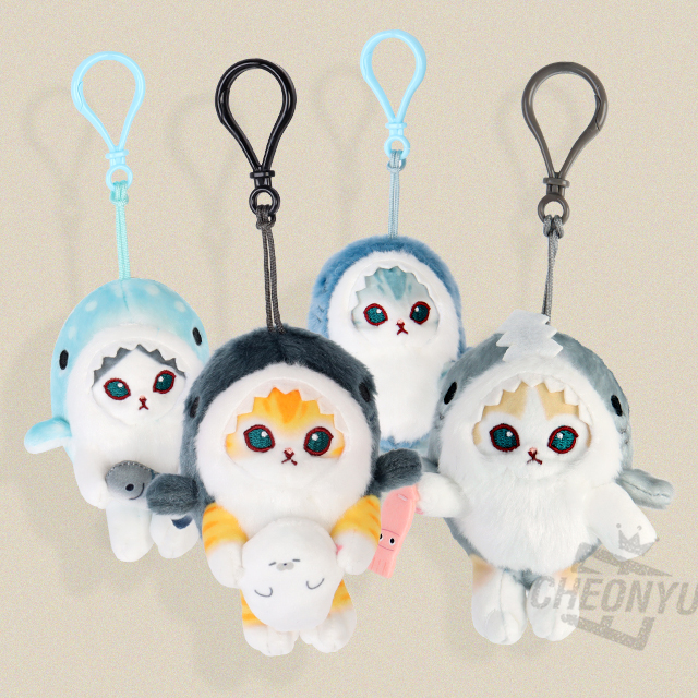 모후샌드 상어 코스튬 9cm (랜덤발송)