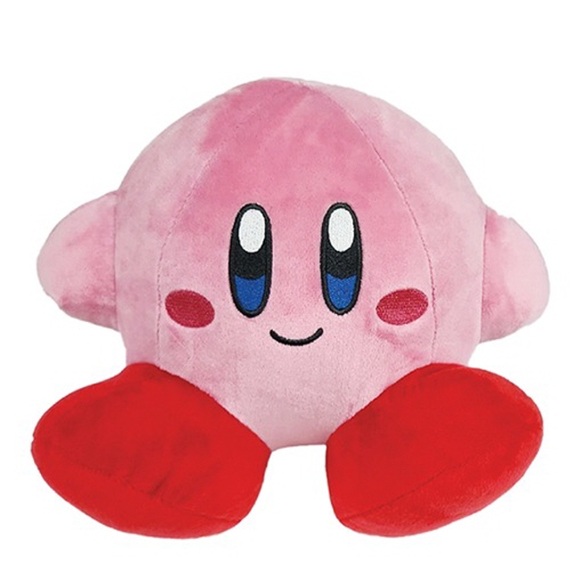 Kirby Sitting Plush Doll 22cm