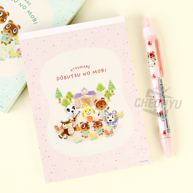 모여봐요 동물의숲 A6 메모지