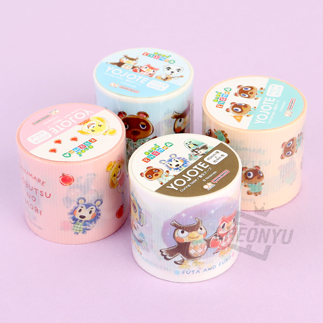 모여봐요 동물의숲 YOJOTE 마스킹 테이프 