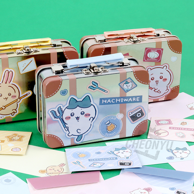 Chiikawa Tincase Mini Letter Set