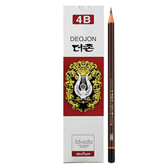 더존연필 4B 12본입
