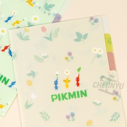 Pikmin Clear File A5 3 Pockets