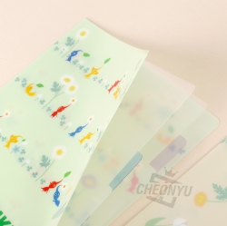 Pikmin Clear File A5 3 Pockets