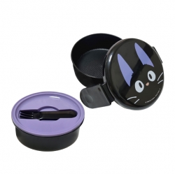 Gige Round 2-Layer Lunch Box with Fork