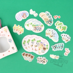 Dobutsu no mori Peace Seal in Paper Bag