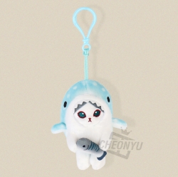 MofuSand Shark Costume 9cm Plush