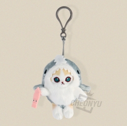 MofuSand Shark Costume 9cm Plush