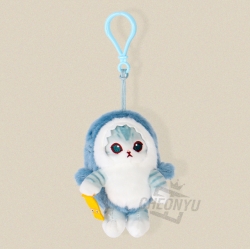 MofuSand Shark Costume 9cm Plush