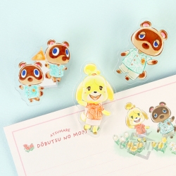 Dobutsu no mori Acrylic Clip Set