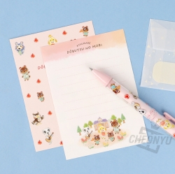 Dobutsu no mori Mini Letter Set