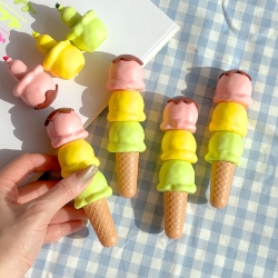 Corn Ice-cream 3 Color Highlighter Set, 16pcs