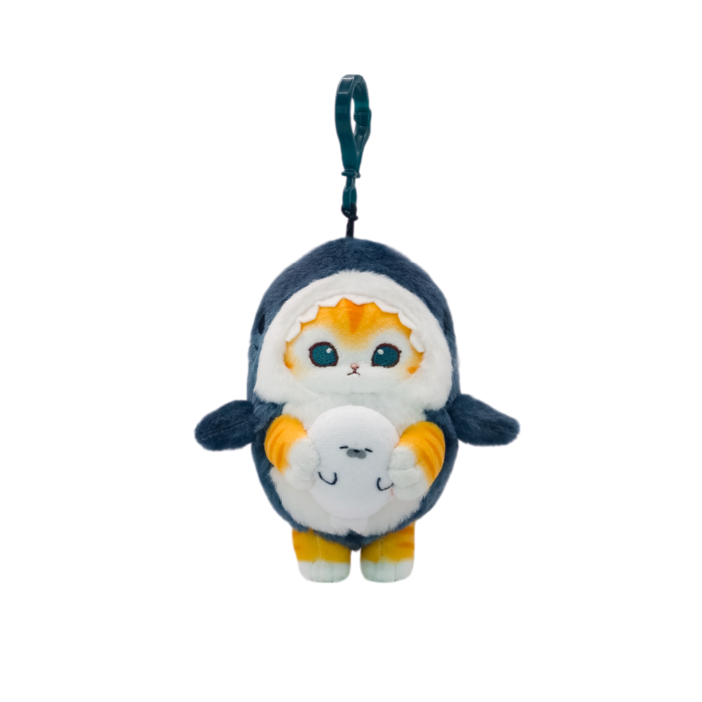 모후샌드 치즈냥 상어 코스튬 (13cm)