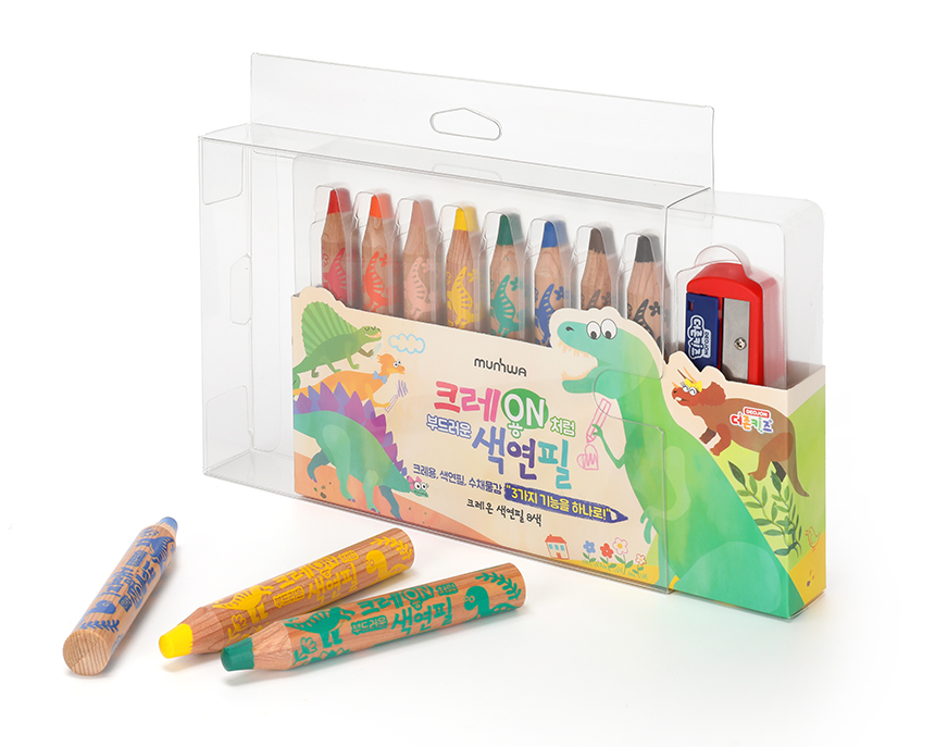 DEOJON KIDS craon Colored Pencil 8Colors