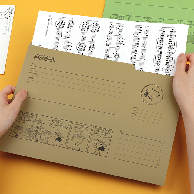 Peanuts Paper File 2ea