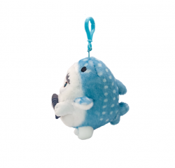 MofuSand Blue Bay Cat Shark Costume (13cm) Plush