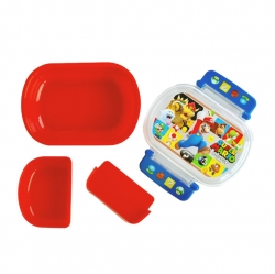 Supermario 1-Tier Dome Round Lunch Box 360ml