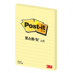 Post-it Sticky Note Pad, Lined, 102X152mm, 100 Sheets, 660 (102x152)