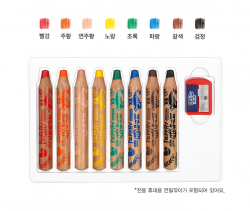 DEOJON KIDS craon Colored Pencil 8Colors