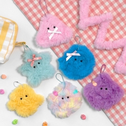 Random Monster MORU Keyring DIY, 24PCS