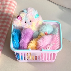 Random Monster MORU Keyring DIY, 24PCS