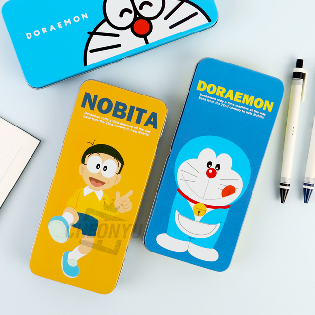 도라에몽 클래식 틴필통