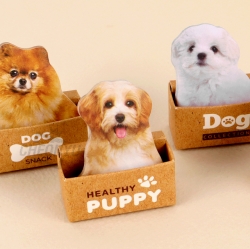 Mini pet sticky memo, 16pcs