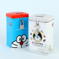 Doraemon Mini Lock Coin Bank