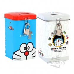 Doraemon Mini Lock Coin Bank