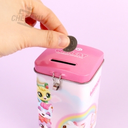 WishCat Mini Lock Coin Bank