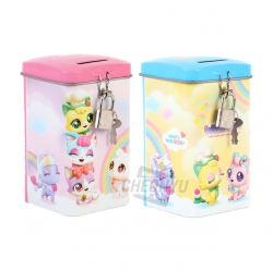 WishCat Mini Lock Coin Bank