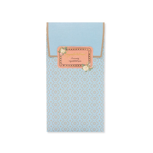 레트로 돈봉투 블루