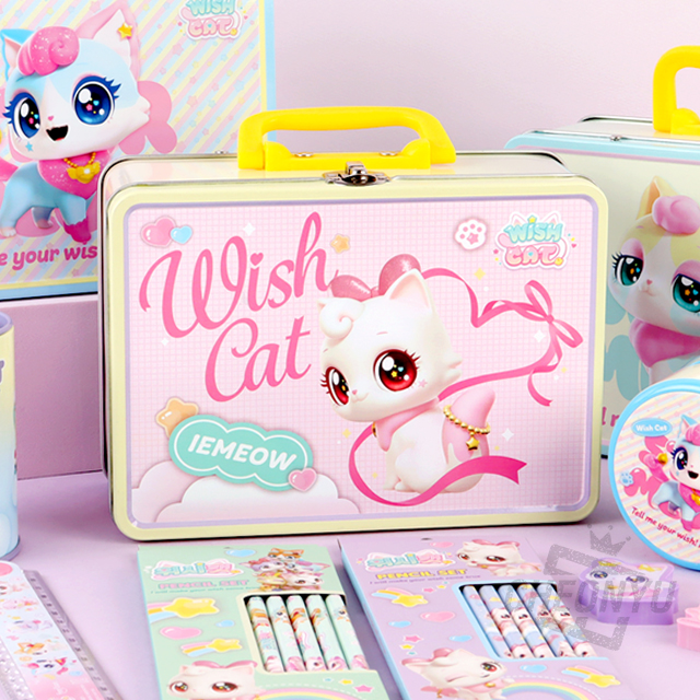 Wish Cat Stationery Set