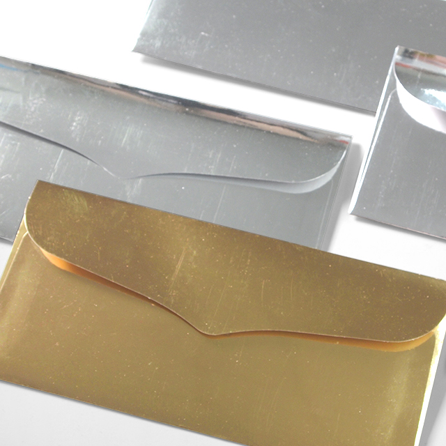 Gold Silver Allowance Envelope 10 sheets (Sticker color random)