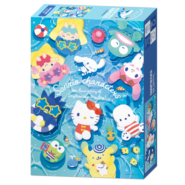 Sanrio characters Summer Vacation Waterplay Jigsaw Puzzle 500pcs