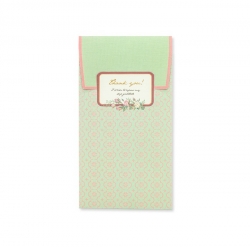 Retro Money Envelope Green