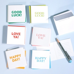 LoveRay Mini Thank You Card Set - Color My Dear