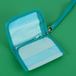 Keroppi Cute Triple-Fold Neck Wallet